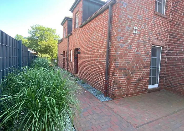 公寓 Suedstrandhus Urlaub Mit Hund 2 Unten 博尔库姆